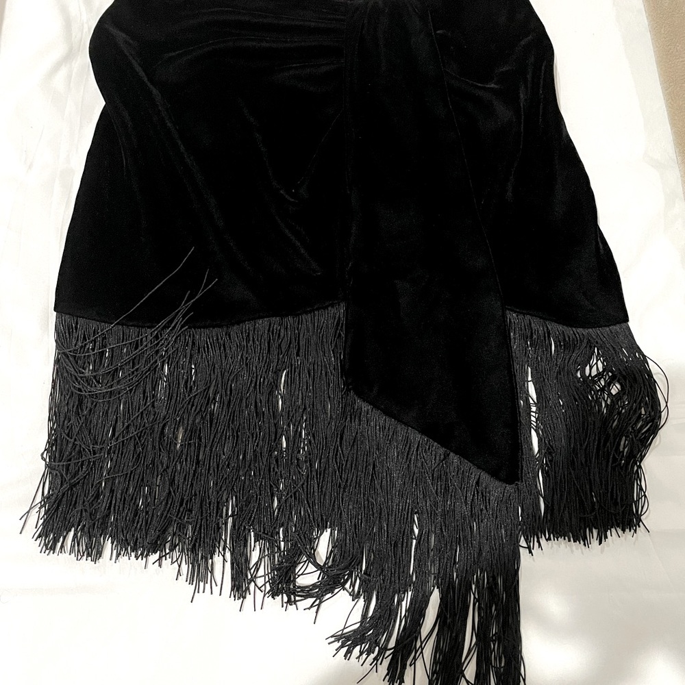 ZARA BRAND NEW fringe skirt